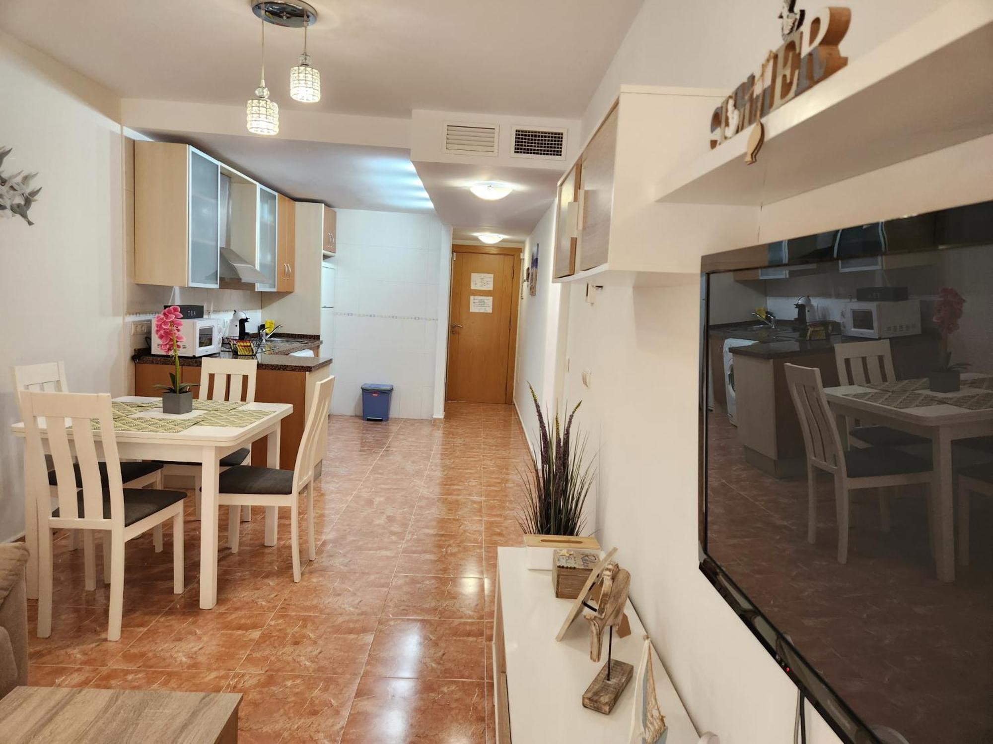 Bajo En Primera Linea De Vera-Playa Con Piscina Privada! Eksteriør bilde