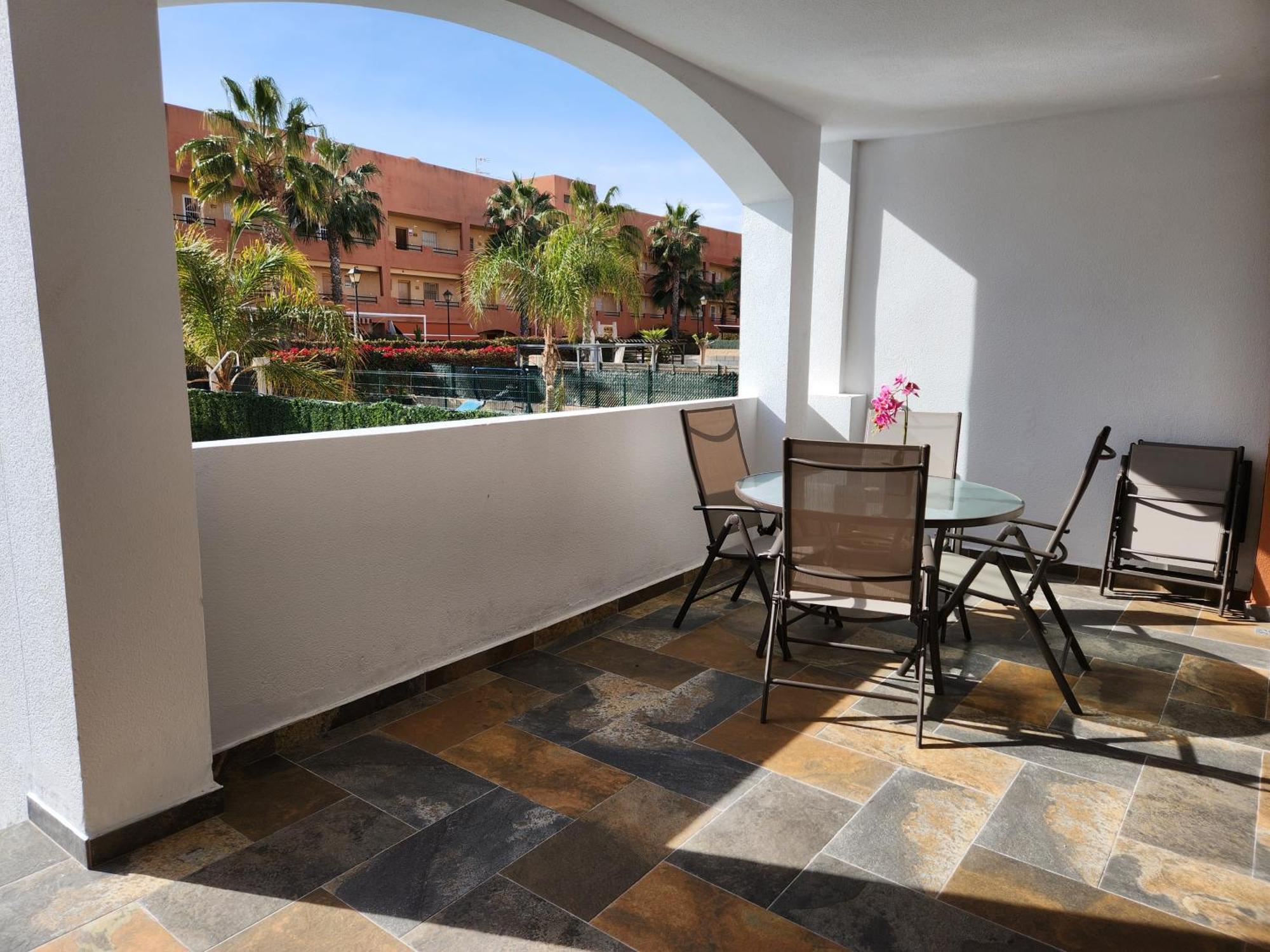 Bajo En Primera Linea De Vera-Playa Con Piscina Privada! Eksteriør bilde