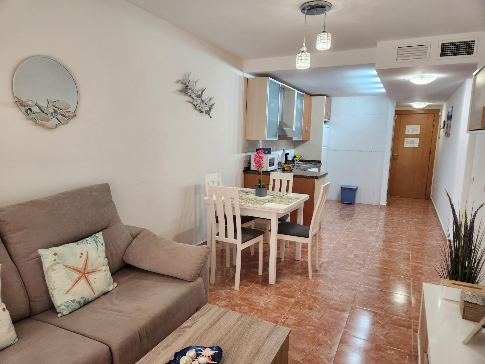 Bajo En Primera Linea De Vera-Playa Con Piscina Privada! Eksteriør bilde