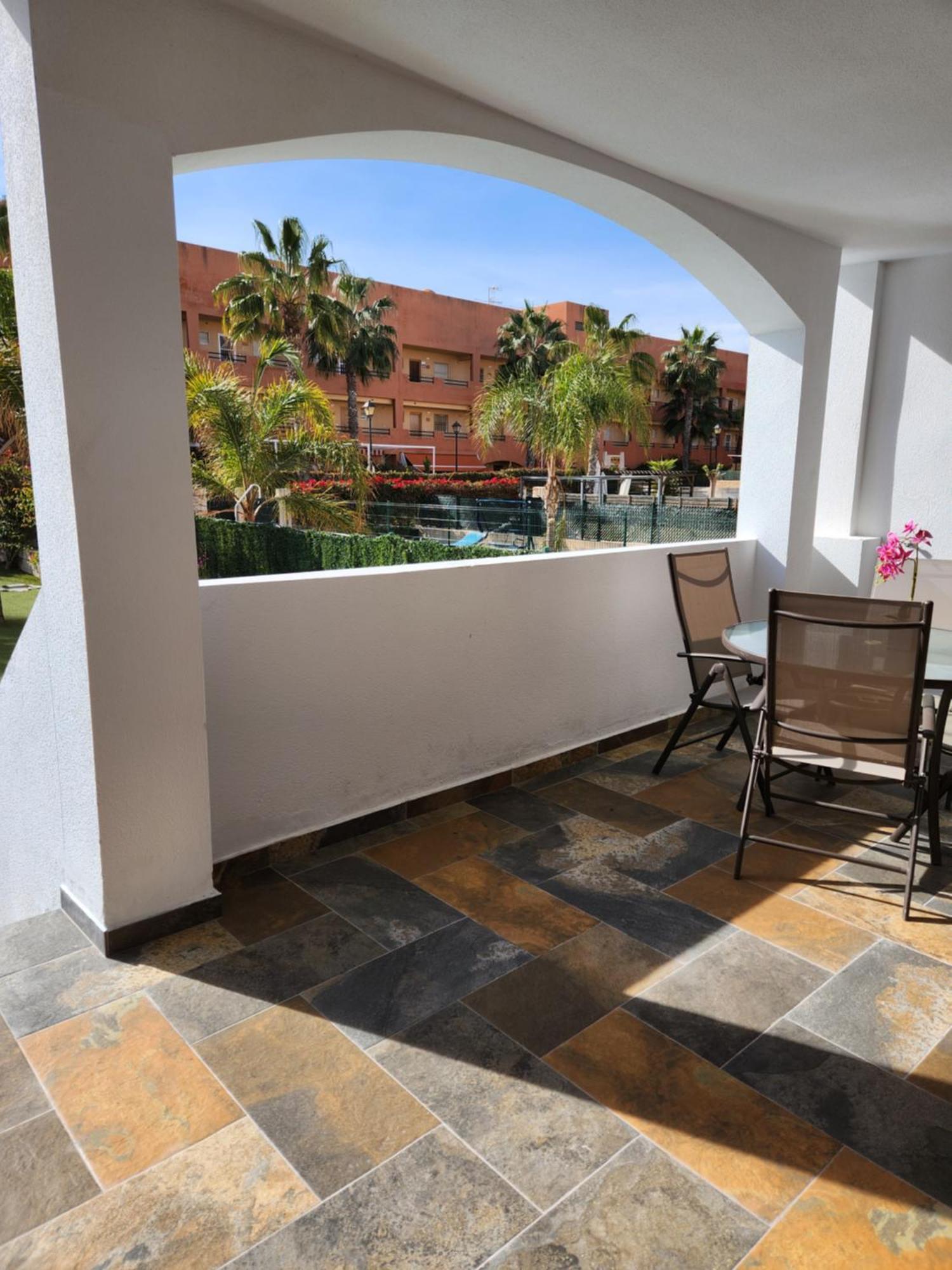 Bajo En Primera Linea De Vera-Playa Con Piscina Privada! Eksteriør bilde