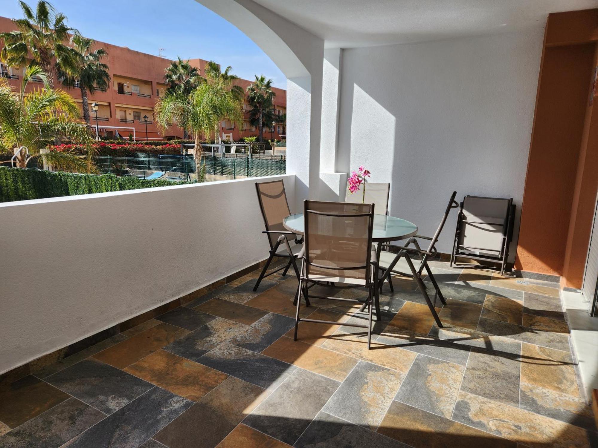 Bajo En Primera Linea De Vera-Playa Con Piscina Privada! Eksteriør bilde